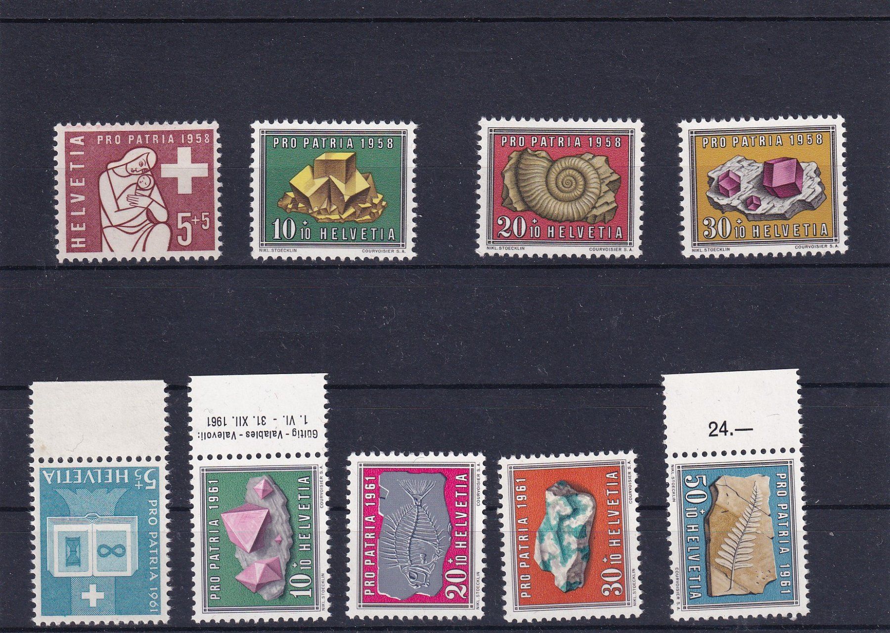Tous les timbres: Pro Patria - Lot – Neuf (Voir description) à Birsfelden par chr_yq2g