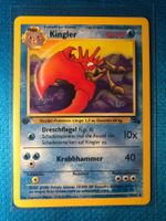 Pokemon - Kingler 1st Edition (38/62) Fossil Deutsch - LP -