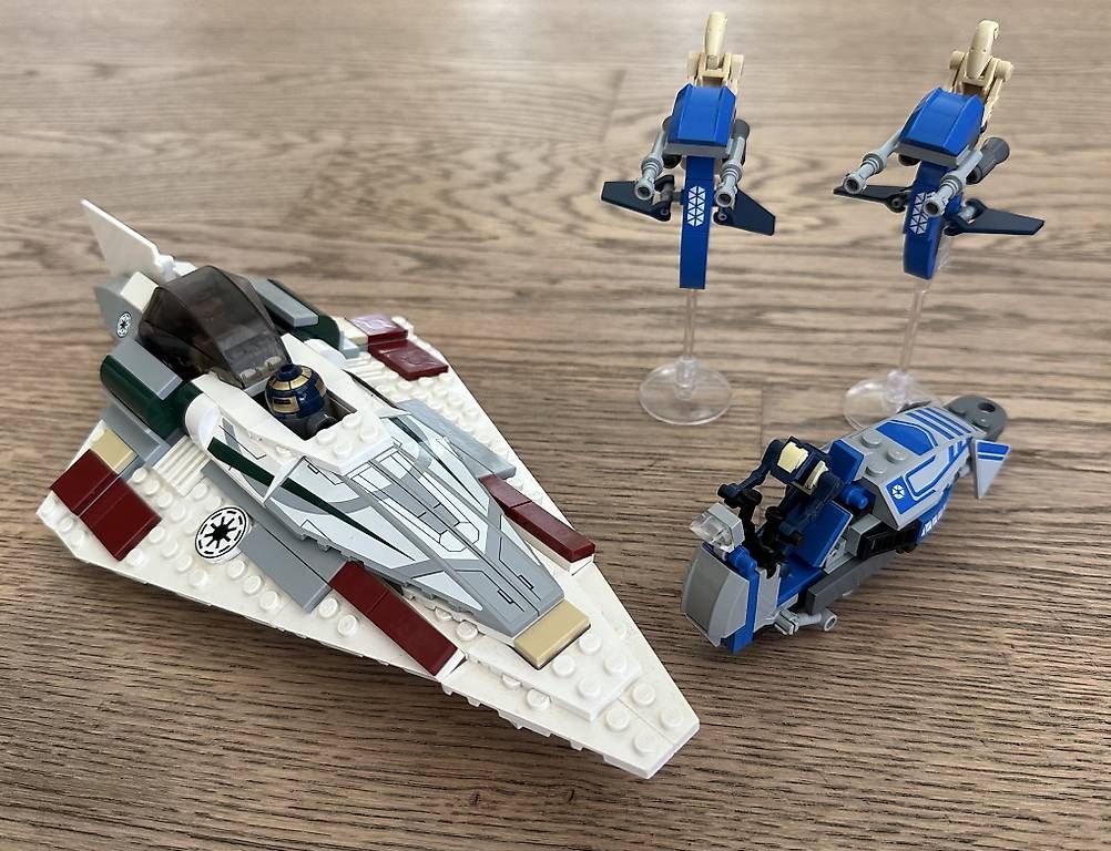 Lego Giocattoli: Lego 7868 Mace Windu's Jedi Starfighter – Usato da Hergiswil NW venduto da Karbi22