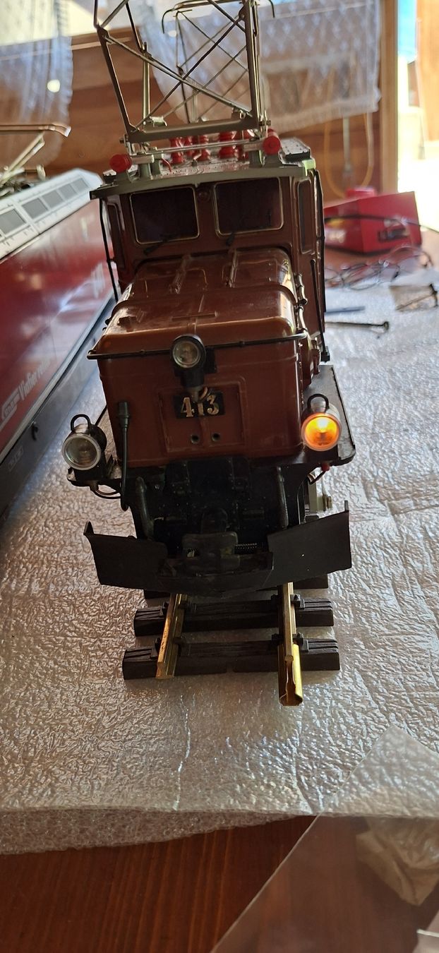 LGB Modellini di ferrovie: LGB RhB Ge 6/6 Kroki – Usato da Münsingen venduto da wd65 2