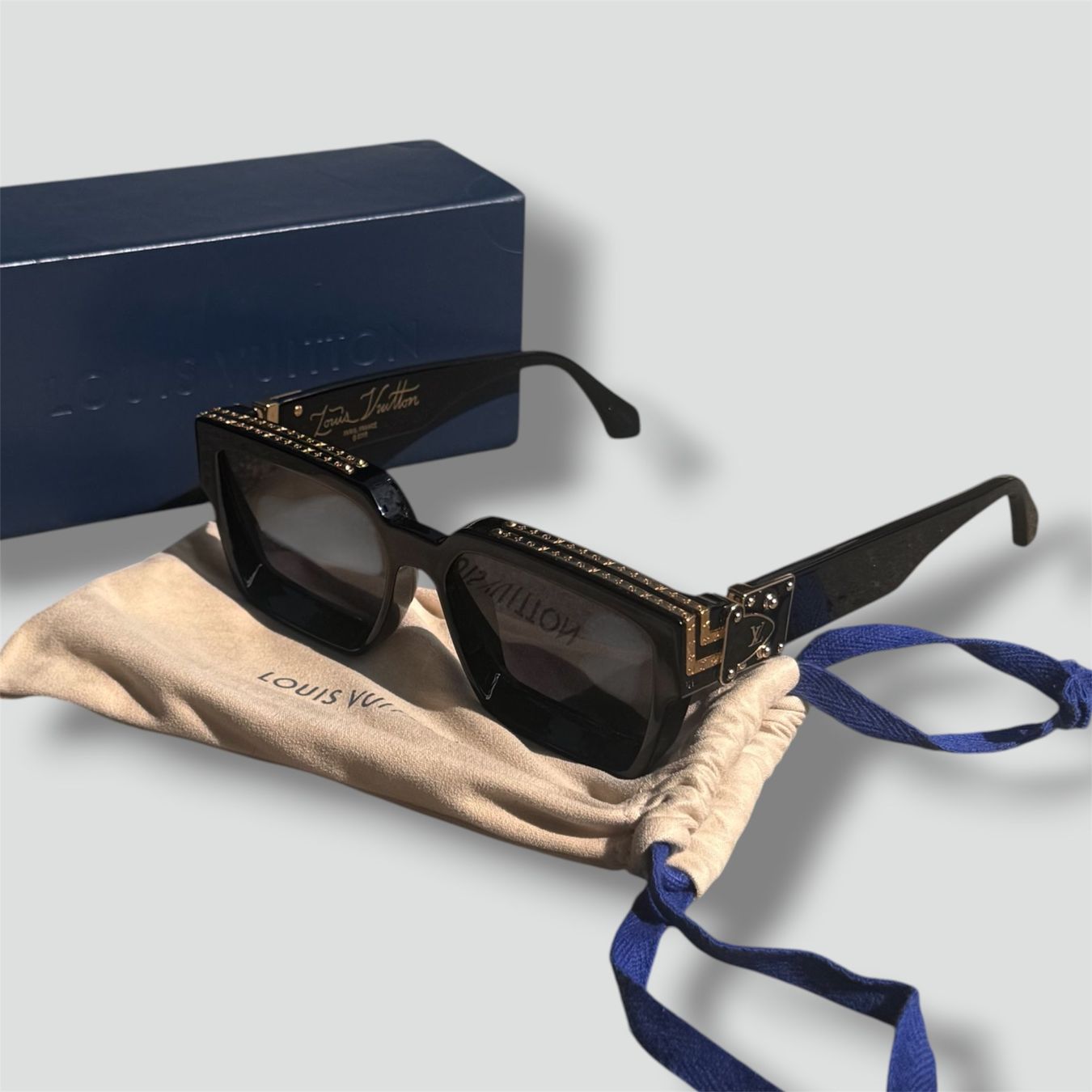Louis Vuitton Occhiali & Lenti: Louis Vuitton Millionaire Virgil Abloh sunglasses – Usato da St. Gallen venduto da sourced_limited