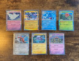 7 Pokemon Holo Karten EN Obsidian Flames Set