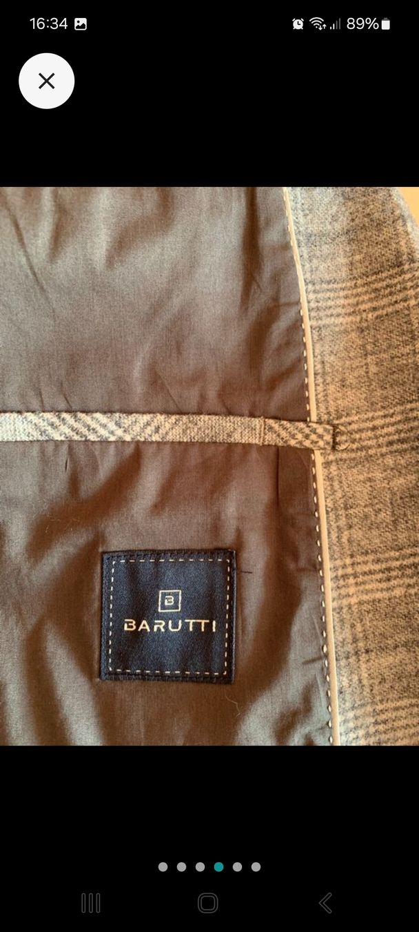Giacche: Blazer BARUTTI en laine, Gr. 48 – Nuovo e nell'imballaggio originale da Genève venduto da Martinbng 3