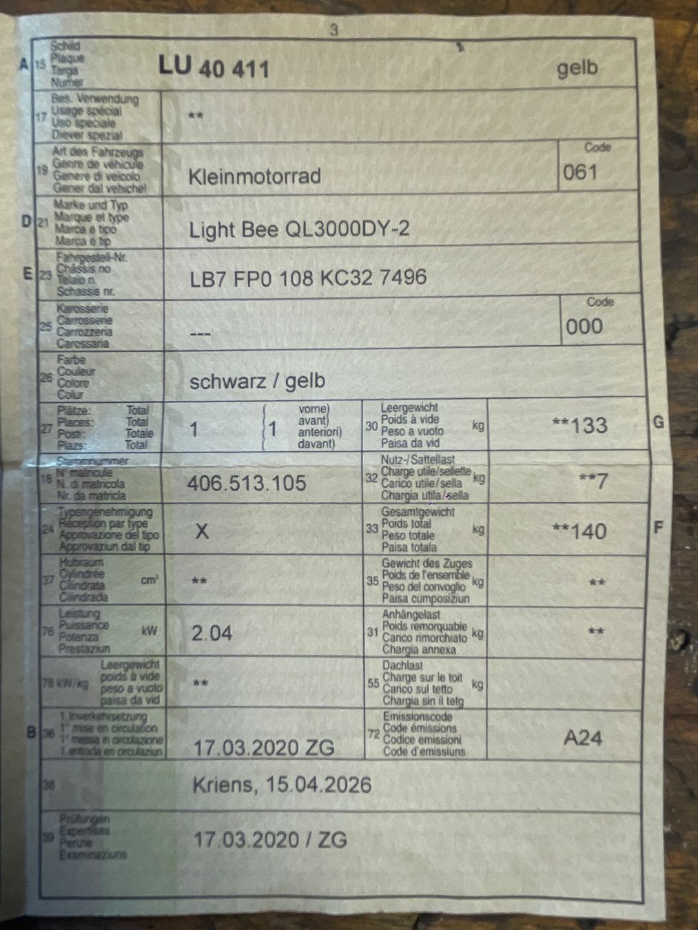 Sur-Ron Strasse: Surron Light Bee – Gebraucht aus Kriens von draussen-zu-hause 7