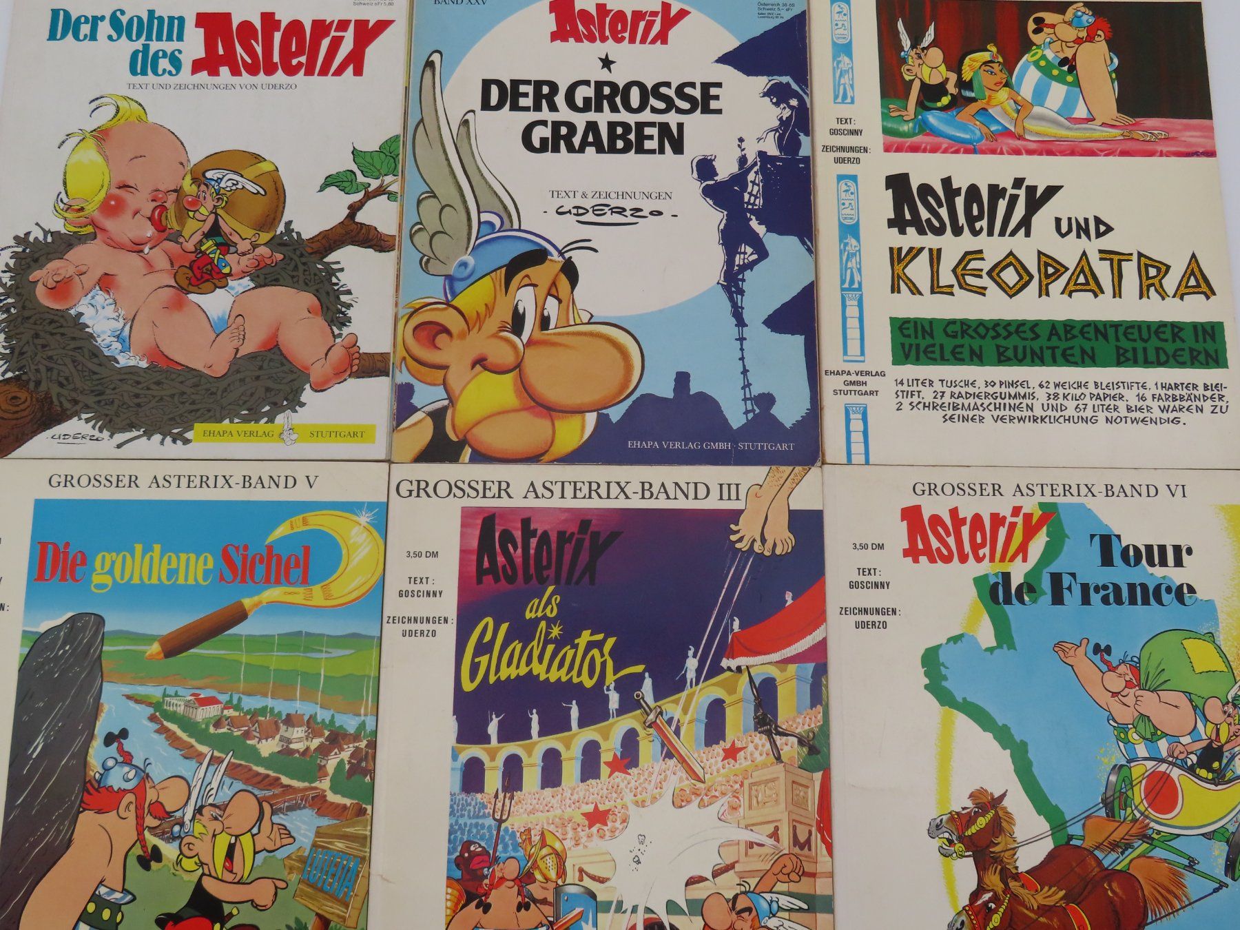 Comics: 30x Asterix Comic Sammlung – Gebraucht aus Reinach BL von WBZ-Flohmarkt 1