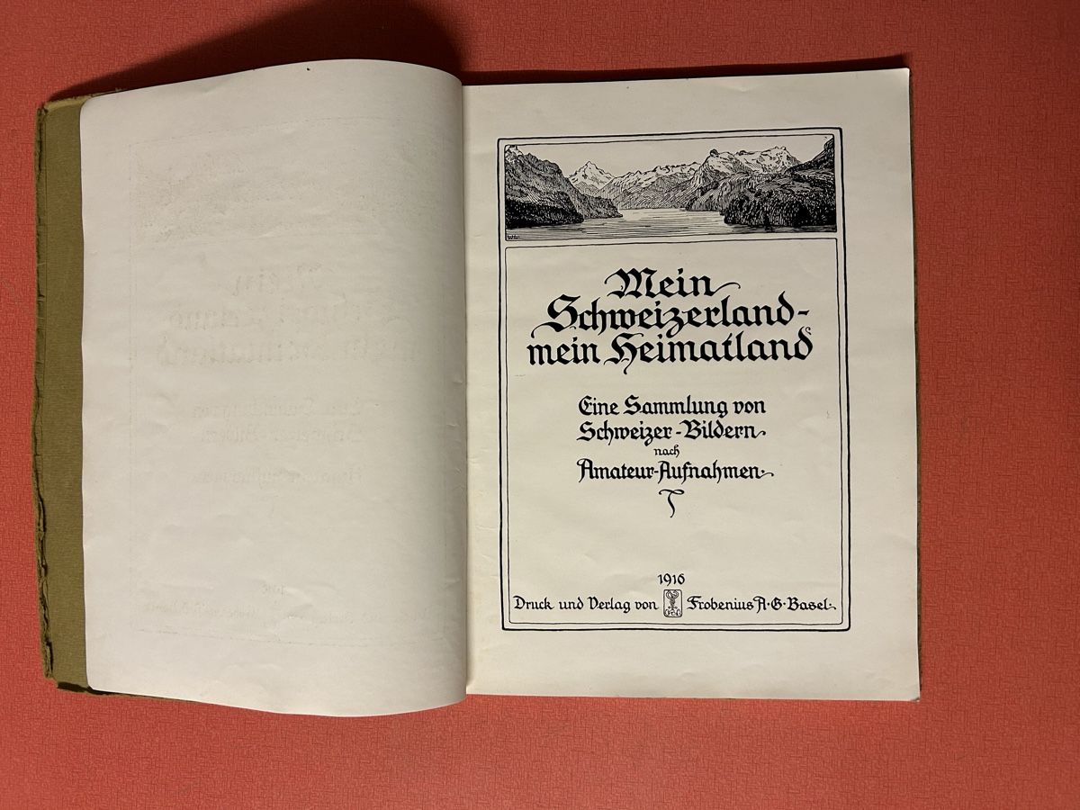 Libri: Antikes Buch: Schweizerland, Heimatland, 1916 – Usato da Lanzenhäusern venduto da vic63 1
