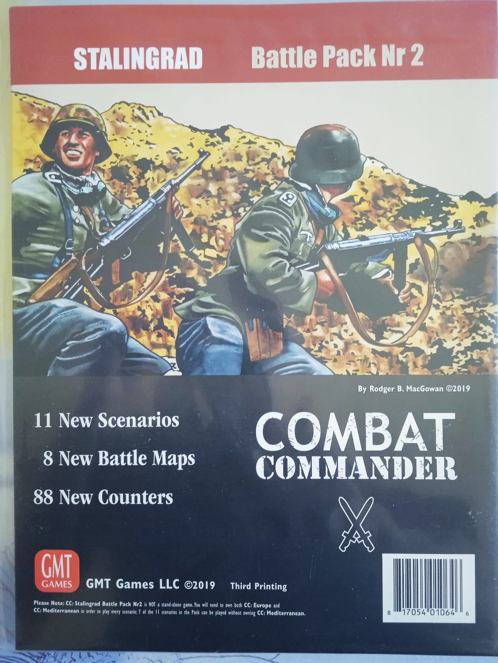 Spiele: Combat Commander Stalingrad Battle Pack Nr 2 GMT Games – Neu (gemäss Beschreibung) aus Rudolfstetten von AVPRS