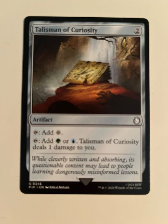 1 x Talisman of Curiosity - Magic: The Gathering - MtG (Gebraucht) in ...