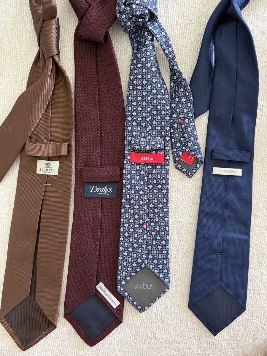 Cravatte: Luxury Tie Bundle: Borrelli, Drake's, Suit Supply, Altea – Nuovo e nell'imballaggio originale da Kloten venduto da han_hm52 4