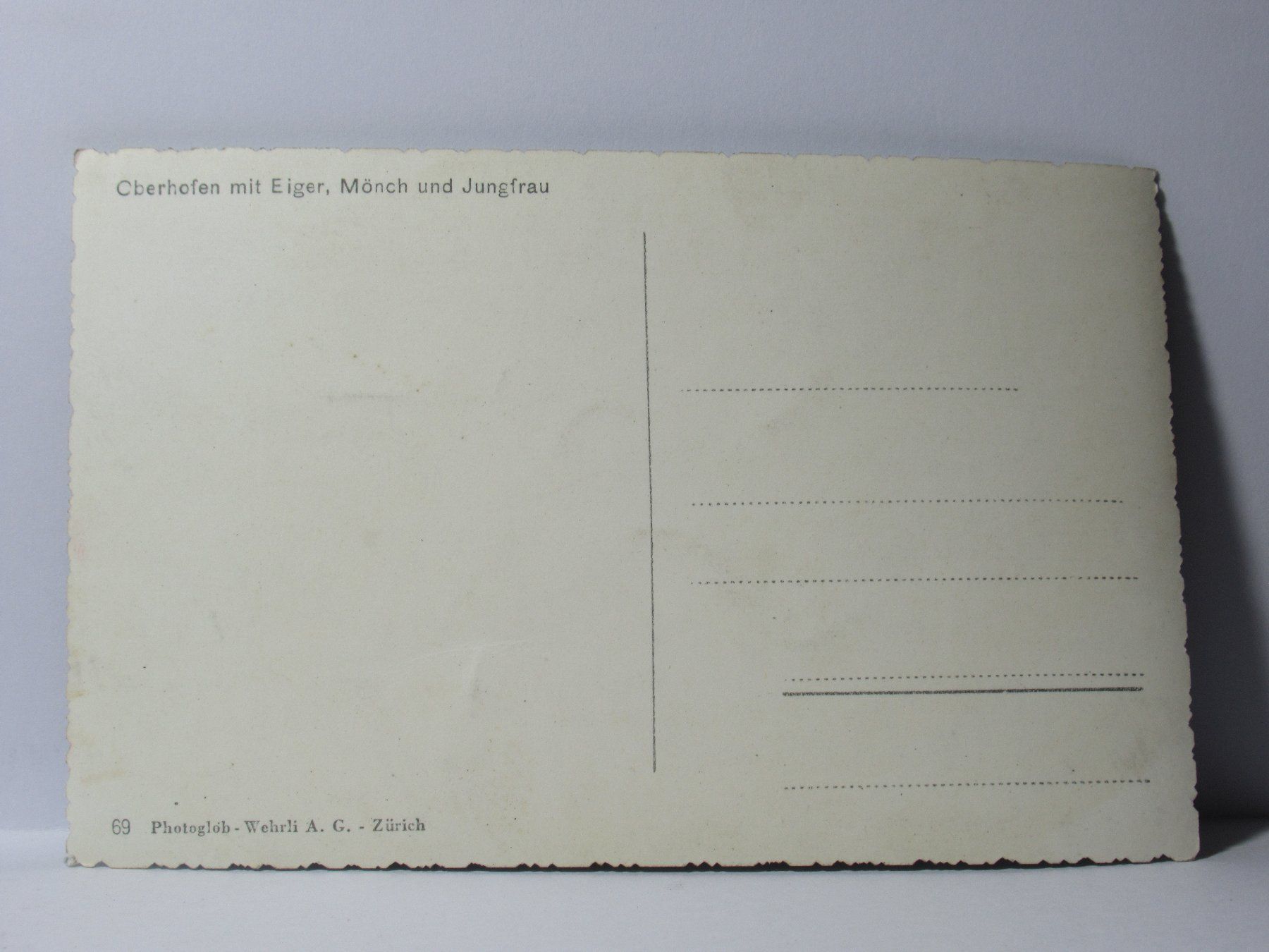 Cartoline postali: Oberhofen – Nuovo (secondo la descrizione) da Grenchen venduto da Bluemchen1900 1