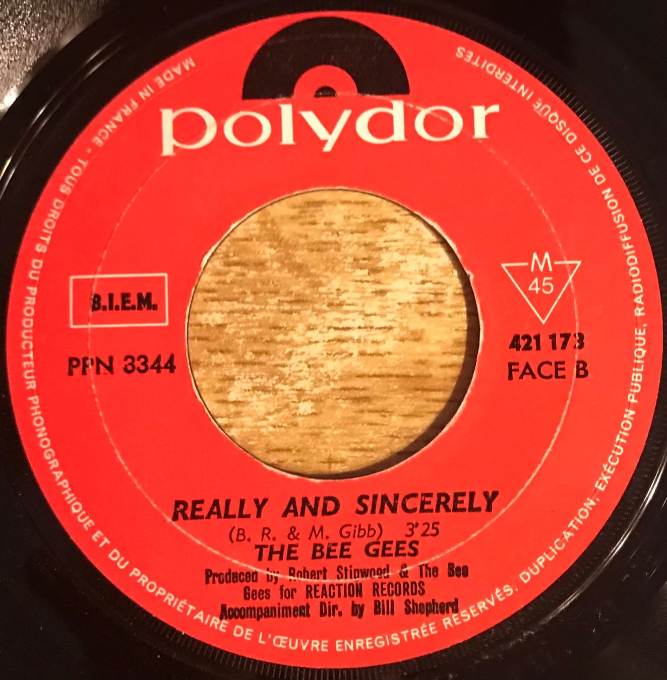 Dischi in vinile: THE BEE GEES - AND THE SUN WILL SHINE – Usato da Bussigny venduto da vinyl-pas-cher 3