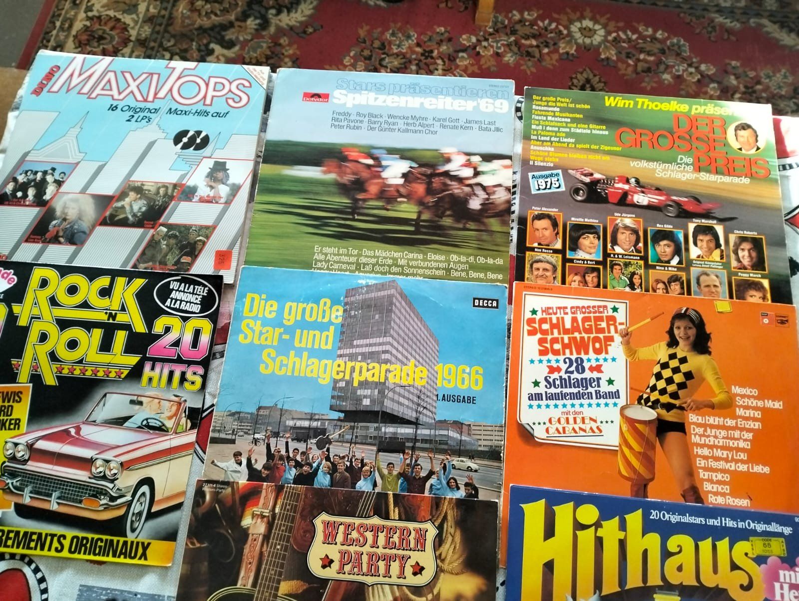 Schallplatten: Sammlung 8 LP's mit Rock/Pop/Schlager/Country – Gebraucht aus Ennetmoos von Billi20