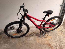 Scott Contessa 24" Kids Mountain Bike / MTB (Red)