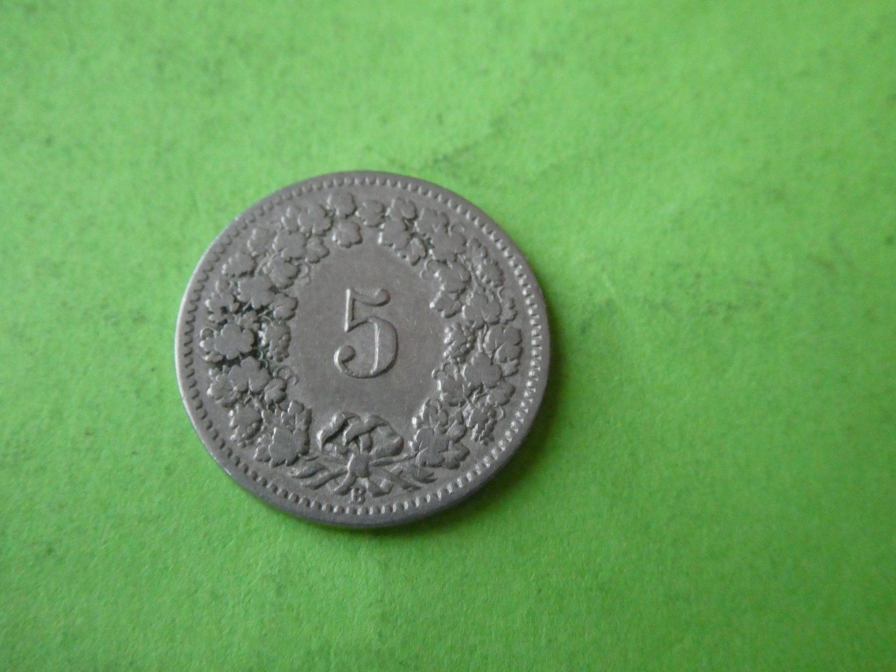 Toutes les monnaies: Schweiz 1902, 5 Rappen – Neuf (Voir description) à Hinterforst par rohusri 1