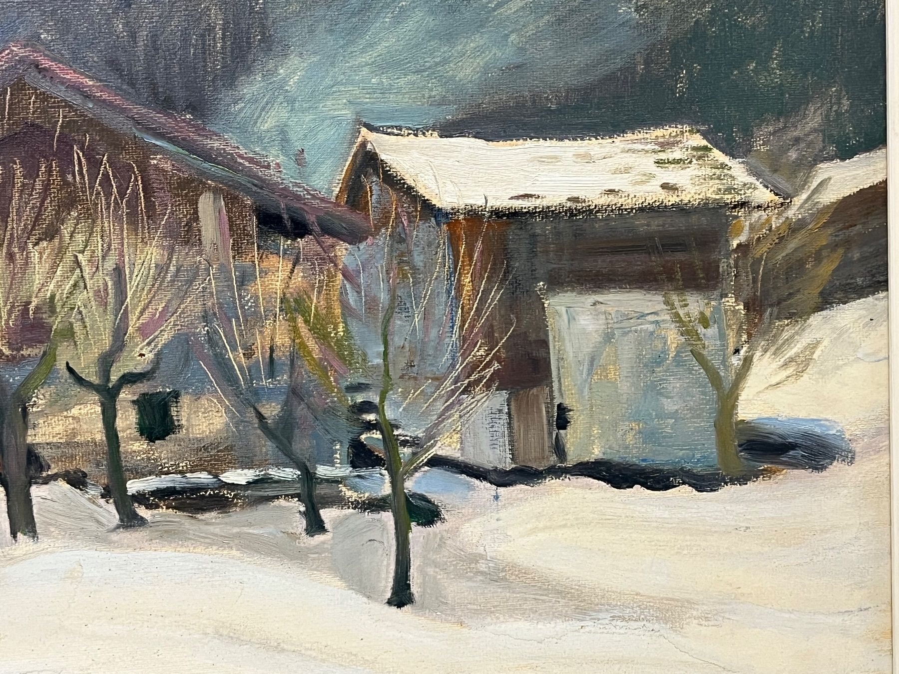 Dipinti: Hans Fries 1937 Original Gemälde – Usato da Basel venduto da PAUL_ART 5