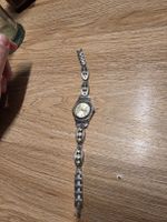 Swatch Irony Damenuhr silberfarben mit Steinbesatz