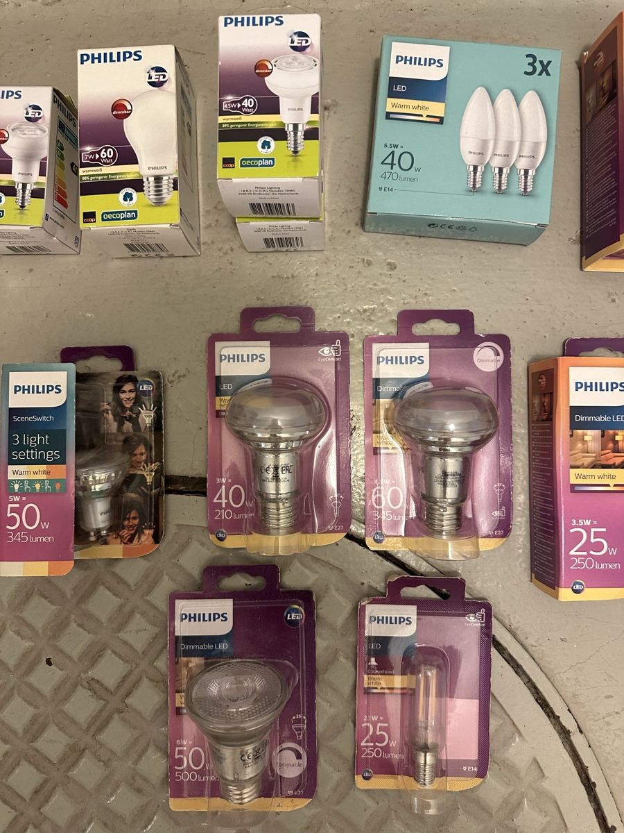 Philips Lampen: Philips LED Leuchtmittel Konvolut NEU – Neu und originalverpackt aus Münchenbuchsee von IleanaT 1