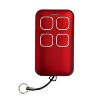 Garagentor Fernbedienung rot programmierbar 280MHz-868MHz