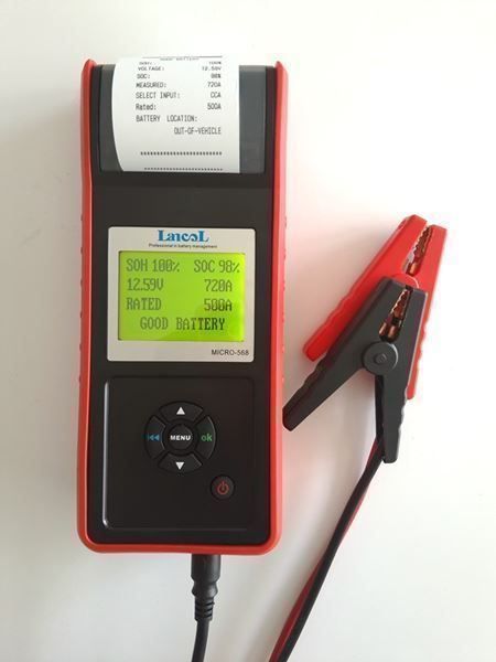 Messen: 12V Auto-Batterie Tester mit Drucker – Neu (gemäss Beschreibung) aus Chur von _xtronix_ 5