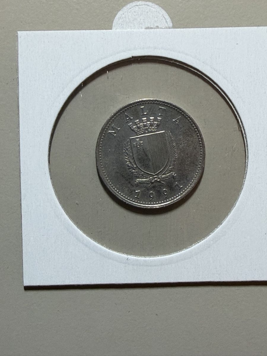 Tutti le monete: Malte - 10 cents - 1991  – Usato da Payerne venduto da Mike1682 1