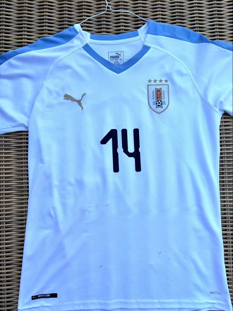 Puma Canottiere & Pantaloni: Uruguay Trikot #14 Torreira – Usato da Pully venduto da FunkyGames 2