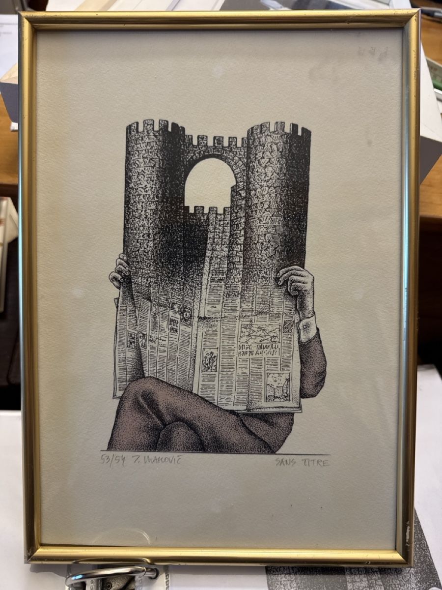 VLAHOVIC Jugislav (1949) litho 53/54. Sans titre (Gebraucht) in ...