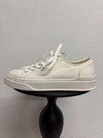Stuart Weitzmann Sneaker weiss Gr. 38 Canvas Stoff Plateau