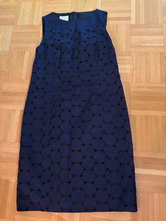 AKRIS PUNTO Kleid, Gr. 40, Dunkelblau, Sommer Look!