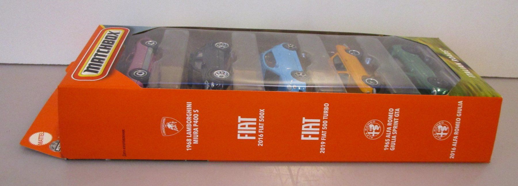 Matchbox Modellini d'auto: MATCHBOX COFFRET 5 VOITURES ITALIAN ROADS – Nuovo e nell'imballaggio originale da Chêne-Bourg venduto da breno56 1