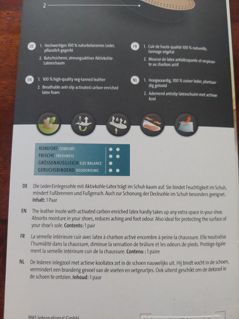 Scarpe per ragazzi: Bergal Kids Leder Einlegesohle Grösse 32 – Nuovo e nell'imballaggio originale da Beckenried venduto da Havacola 4