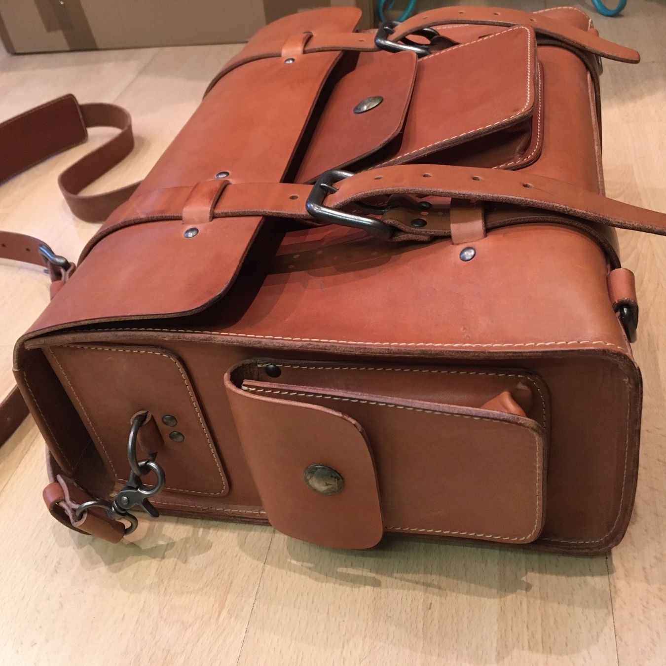 Borse: Kendal & Hyde Co. Leder Tasche satchel – Nuovo e nell'imballaggio originale da Zürich venduto da rar_b2y9 1