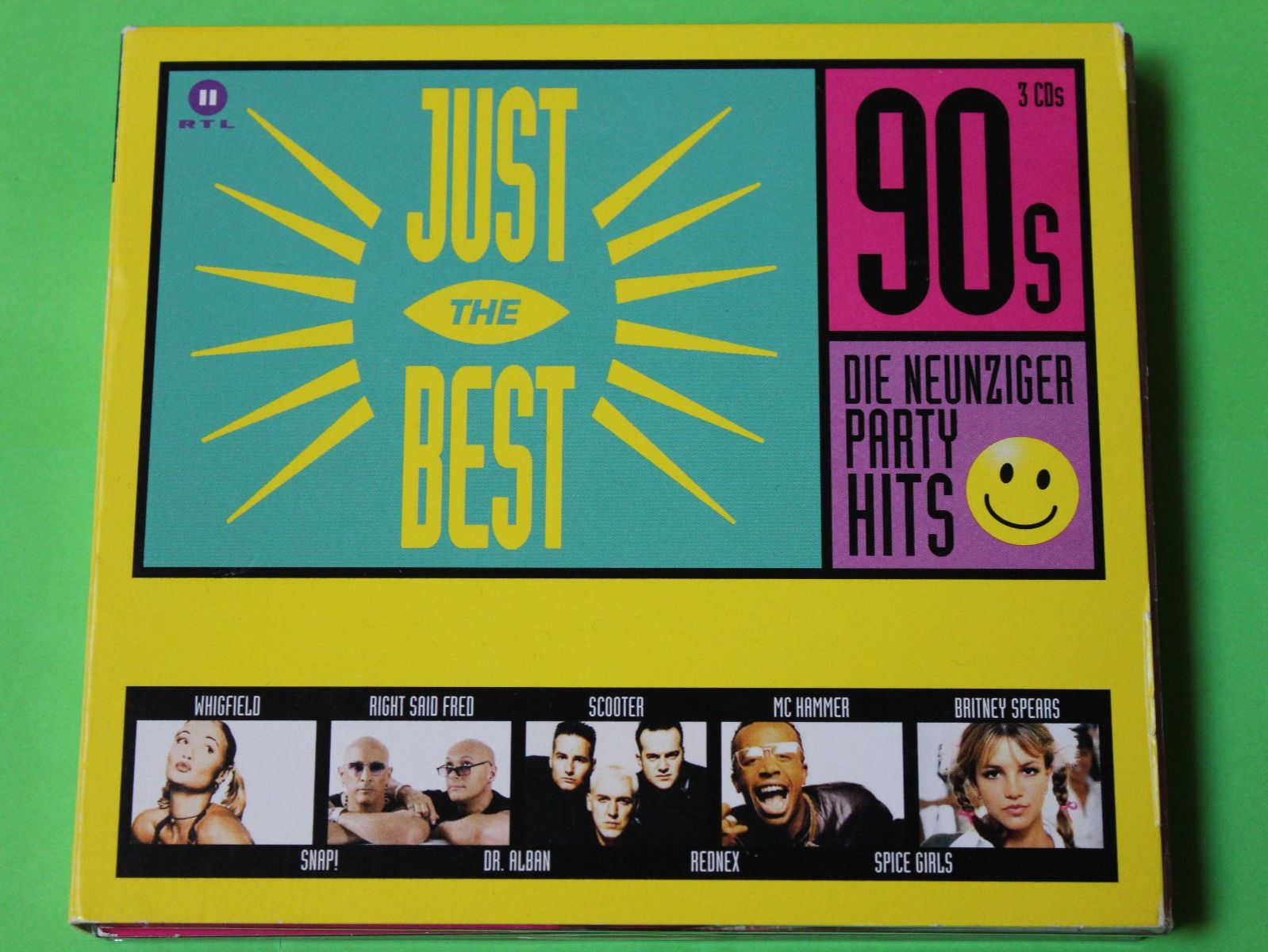 CD: JUST THE BEST - 90s-PARTY HITS 3CD 2012 – Usato da Tübach venduto da JamesStone 1