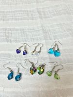 6 Paar Ohrringe aus glasperlen nr8
