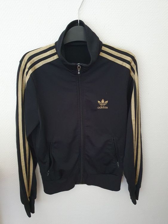 Dom Vergelijkbaar stimuleren Adidas originals Jacke schwarz-gold | Kaufen auf Ricardo