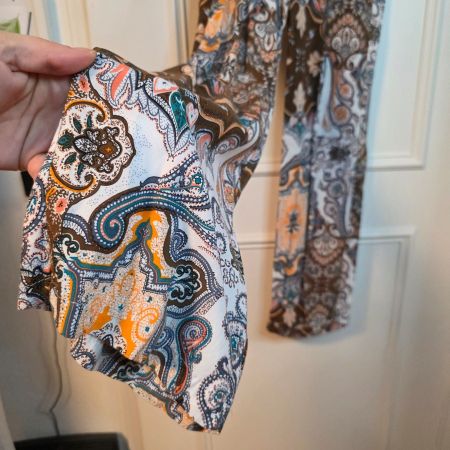 Viskose Paisley Hose S Sommer