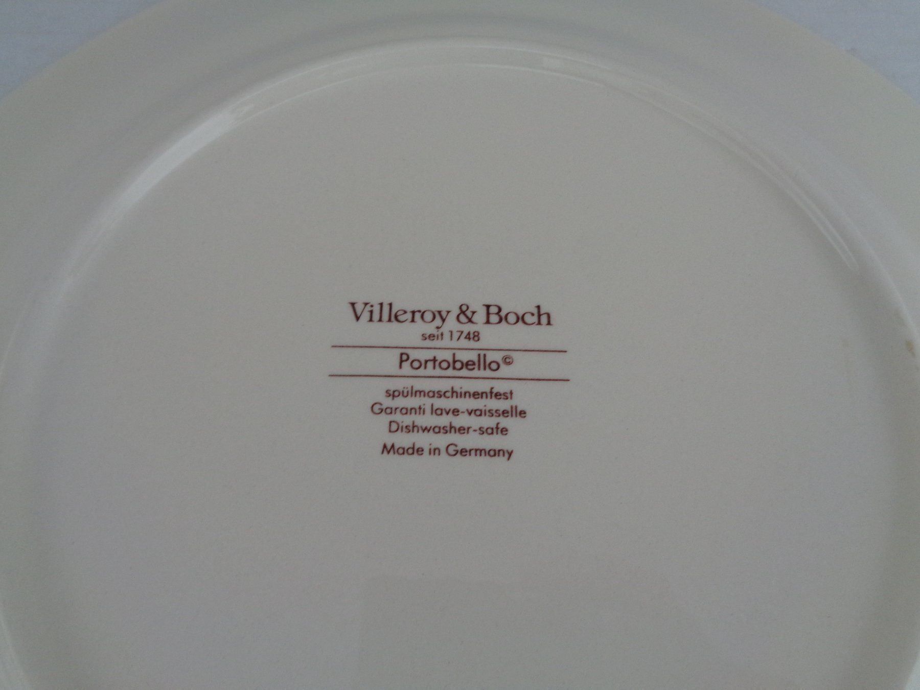 Villeroy & Boch Servierplatten: Servierplatte Villeroy & Boch Portobello – Gebraucht aus Chur von omonia 2