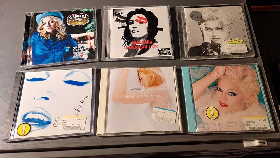 CD: Madonna Lot de 12 CD – Usato da Nyon venduto da tekkboy1968 1