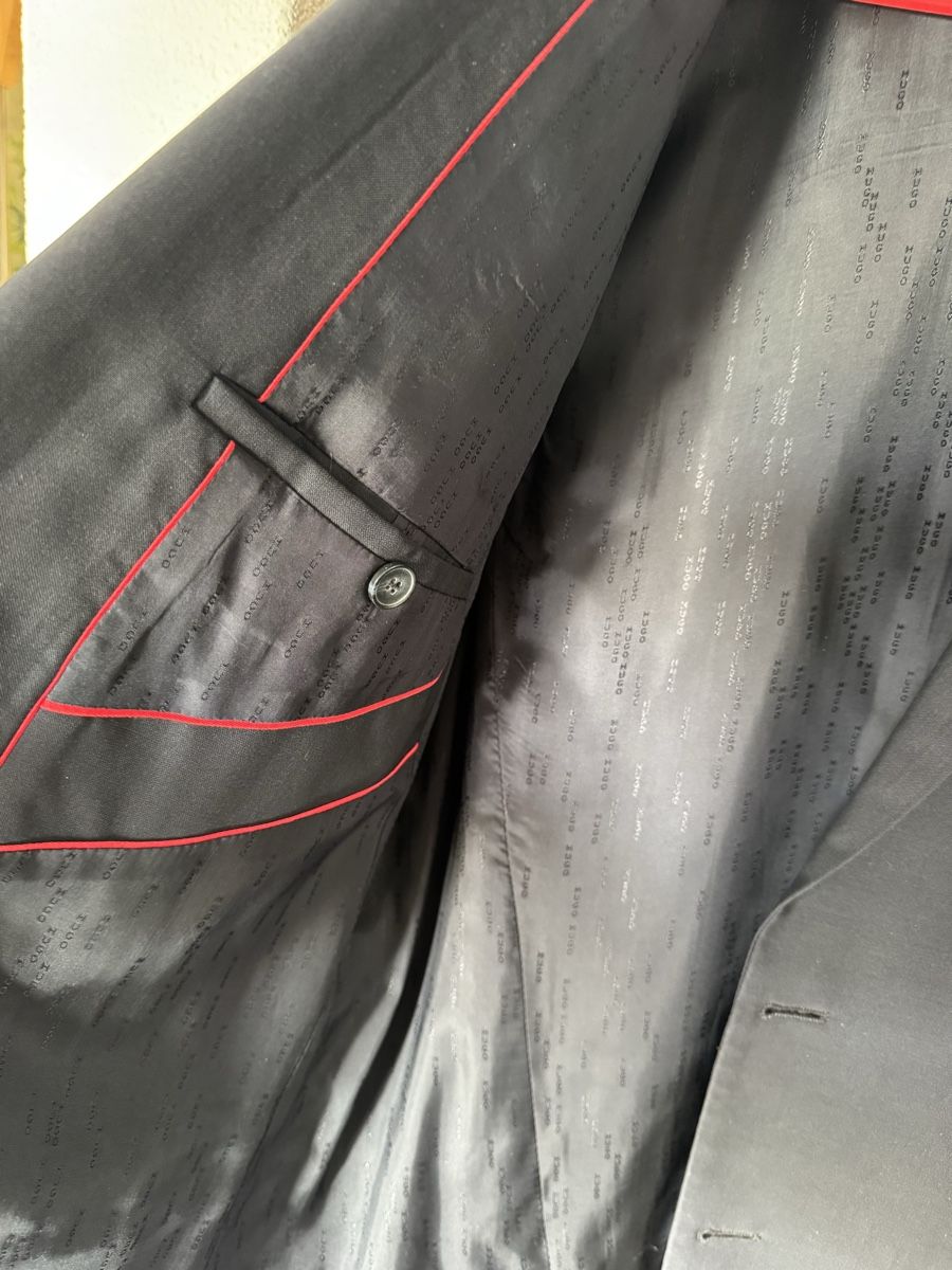 Hugo Boss Completi: Hugo Boss Anzug schwarz Gr. 50 – Usato da Thun venduto da Pfausi1966 2