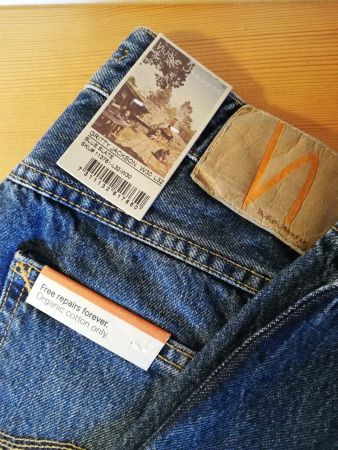 Nudie Jeans, Gritty Jackson 30/32 (Blue Slate) fabrikneu