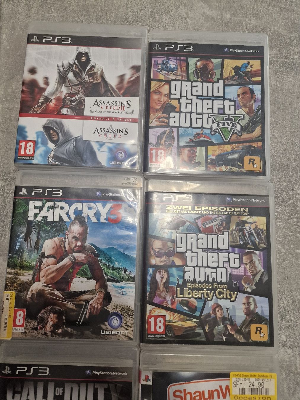 Sony Konsolen: Playstation 3 Konsole mit Spielen und Controller – Gebraucht aus Herzogenbuchsee von ioa_zcm6 2