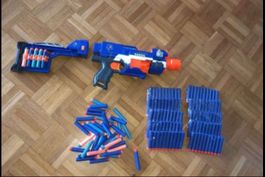 Nerf Gun N Strike Elite + Munition