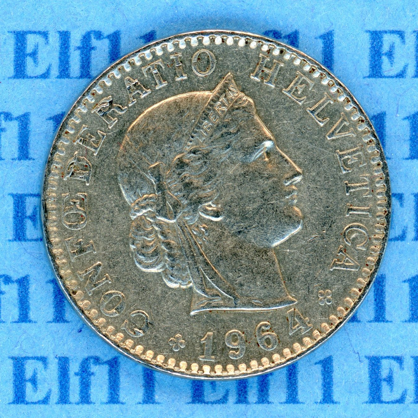 Tutti le monete: CHF___0.20 1964 vz 20 Rappen – Usato da Widnau venduto da Elf11