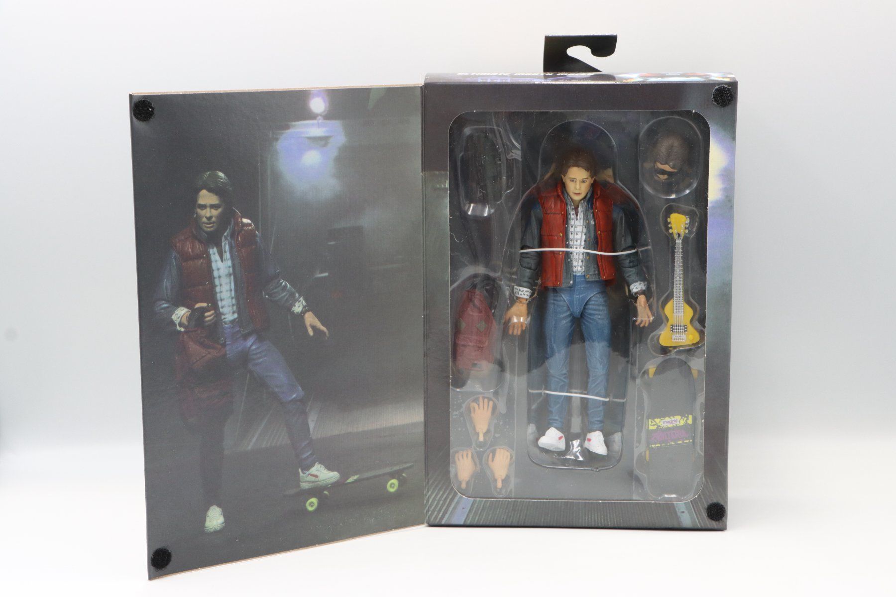 Delorean Modellini d'auto: Marty McFly Back to the Future 1 1985 1:12 Neca – Nuovo e nell'imballaggio originale da Bühl b.Aarberg venduto da modelldiecast 3