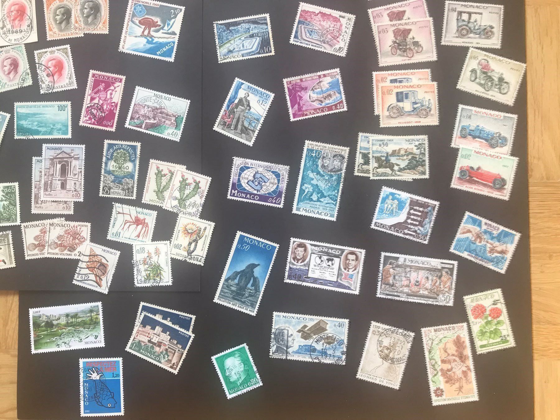 Alle Briefmarken: Interessantes Restlot Monaco ab 1901 – Gebraucht aus stäfa von brandy66 5