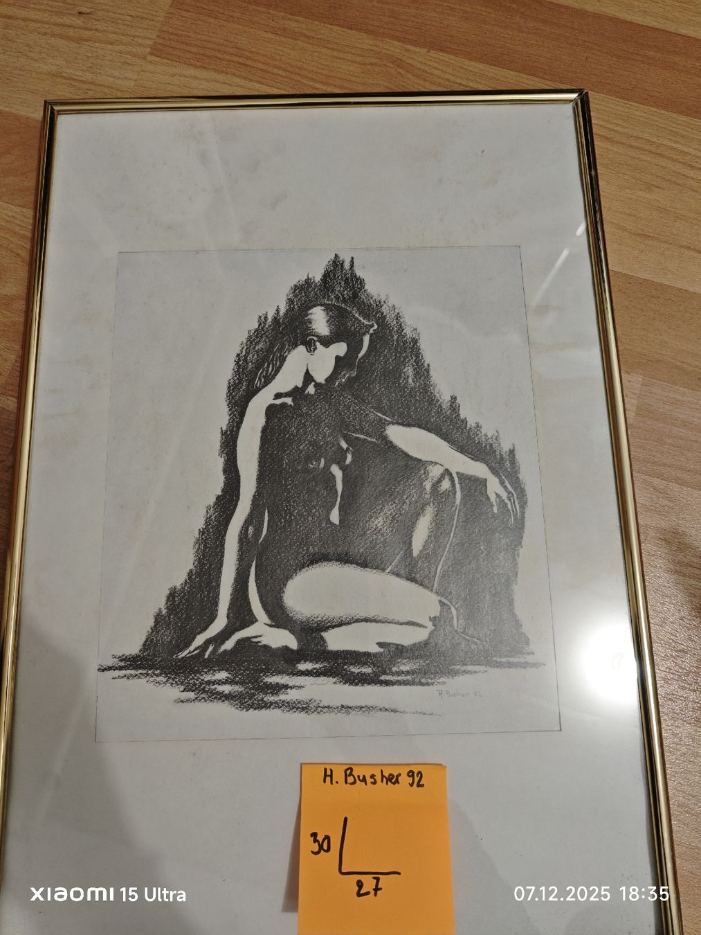 Poster & Bilder: H. Busher 92 – Gebraucht aus St. Gallen von Deki35