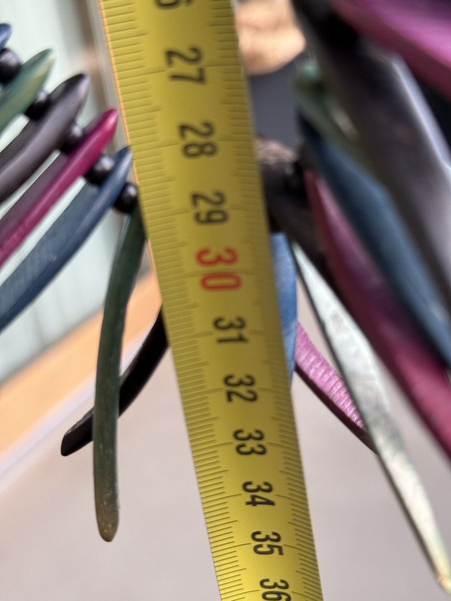 Catenine: Bunte Halskette, Holz, ca. 62 cm lang – Usato da Richterswil venduto da Solemare47Nicole 2