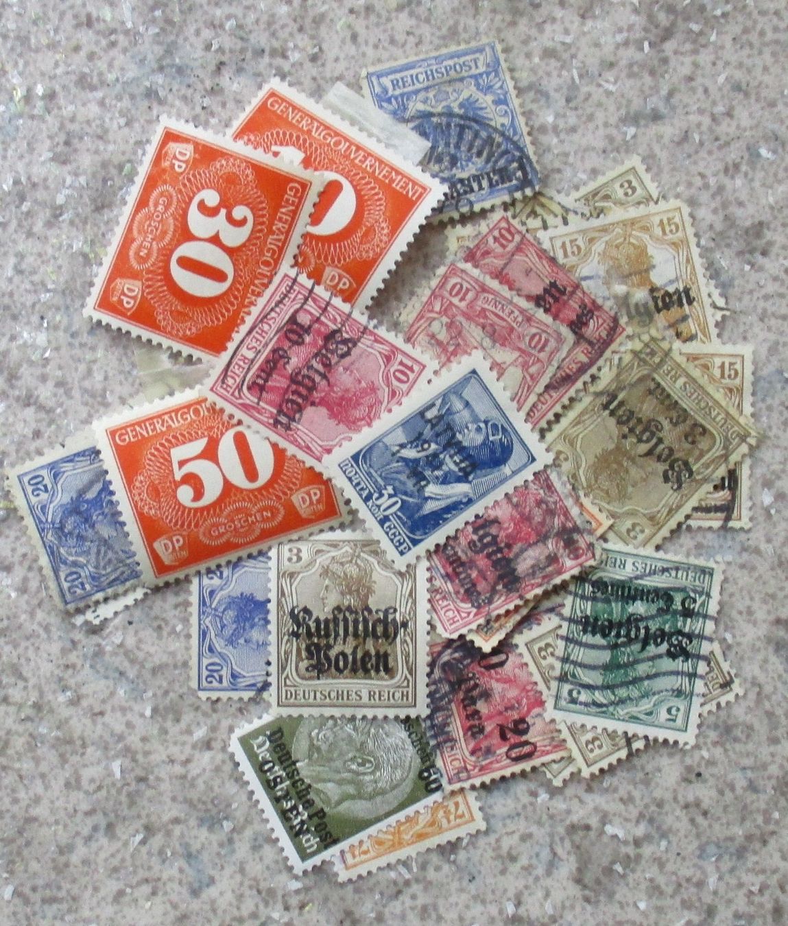 Alle Briefmarken: Lot DR – Gebraucht aus Mühlau von Goelfli 3