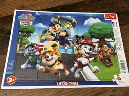 Paw Patrol Trefl Puzzle 15 Pieces Ages 3+ Good Condition