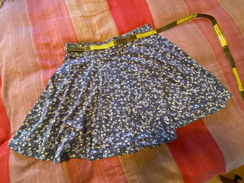 Mini-jupe en mélange de laine - Gris foncé - FEMME | H&M CH