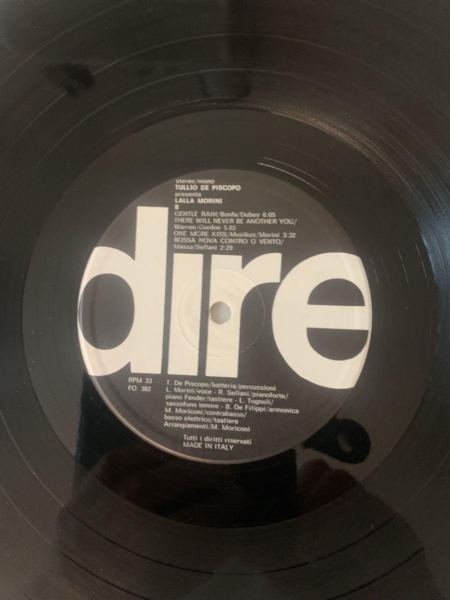 Dischi in vinile: Tullio De Piscopo canta Lalla Morini – Usato da lausanne venduto da Ccheche 3